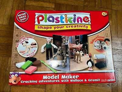 Wallace And Gromit Plasticine Model Maker Figure Toy Set Feathers Preston 2008 • $67.74