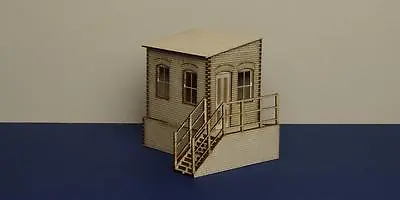 O Gauge (7 Mm) Warehouse Office With Basement - Right Version - LCC B 70-03R • $23.21