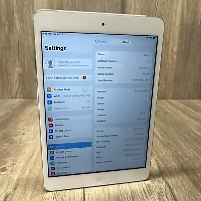 Apple IPad Mini 2 - MF084LL/A - 32 GB WiFi + Cellular (Verizon) • $49.99