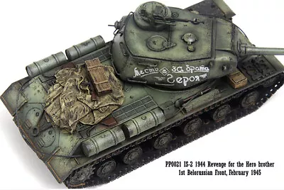 WW2 1/72 Tank 1:72 Russia Tank JS-2 IS-2 Heavy Tank Diorama • $72.99