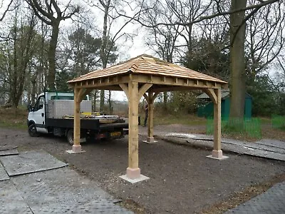 Full Oak Frame Gazebo 3m X 3m • £2668