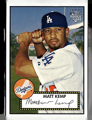 2006 Topps '52 Rookies #52S-MK Matt Kemp Signatures • $12.99