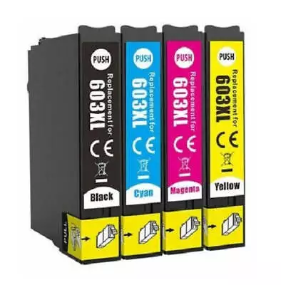 4 Ink Cartridge For Use In Epson XP-3100 XP-4100 XP-3155 XP-4155 WF-2830 Non-OEM • £6.47