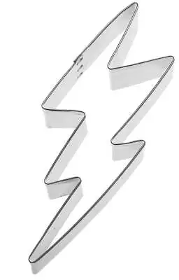 Lightning Bolt 5.25'' Cookie Cutter Metal • $2.66