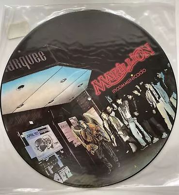 Marillion Fish Incommunicado 12” Picture Disc Vinyl Record New 1987 Heavy Rock • £9