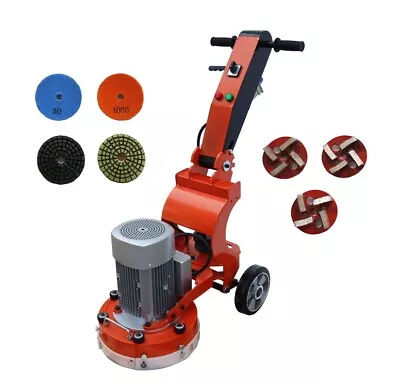 220V Floor Grinding&Trimming&Polishing Machine Hand-Push Concrete Ground Grinder • $1254