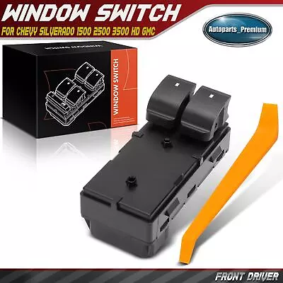 Front Driver Power Window Switch For Chevy Silverado 1500 2500 3500 HD GMC 07-14 • $14.99