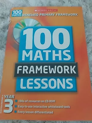 100 New Maths Framework Lessons For Year 3 By Ann Montague-Smith Ann Morgan... • £2