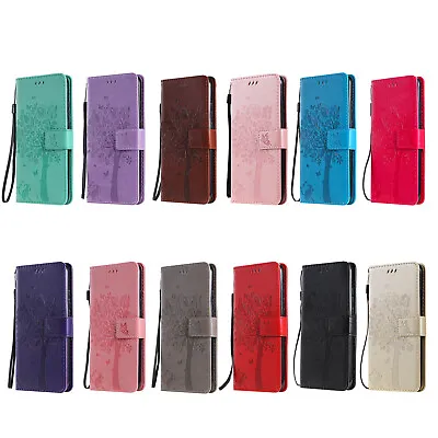 For Huawei Y6P Y5P Y7P Y7 Y9 Y5 Pattern PU Leather Flip Wallet Case Phone Cover • $14.29