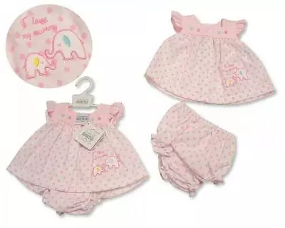 Premature Baby Girl Summer Dress Set  'I Love My Mummy' 3-5 5-8lbs Nursery Time • £10.95