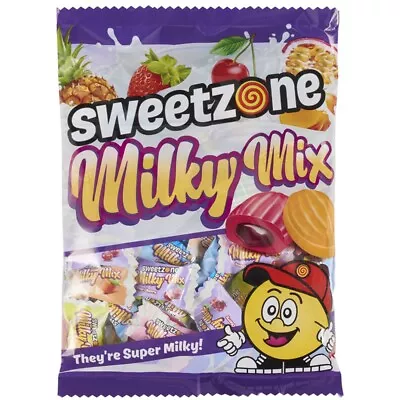 Halal RETRO SWEETS Milky Mix Fruity Mallows Kids Wedding Gift Party Sharing Bag • £7.55