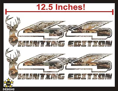 4x4 Decals OAK TREE CAMOUFLAGE Set For Ford F150 Super Duty Deer Hunting CAMO • $13.99