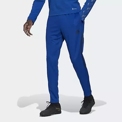Adidas Tiro 21 Men’s Soccer Royal Blue Athletic Bottoms Jogger Track Pant #063 • $39.95