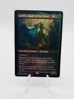 MTG Lord Of The Rings LATHRIL BLADE OF THE ELVES Etched Foil Promo • $5