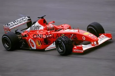 MICHAEL SCHUMACHER MARLBORO FERRARI GRAND PRIX FORMULA 1 AUTO RACING 8x12 PHOTO • $14.41