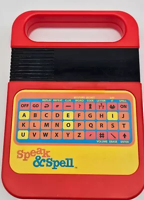 Vintage 1978 1980 Texas Instruments Speak & Spell Tested And Working • $19.99