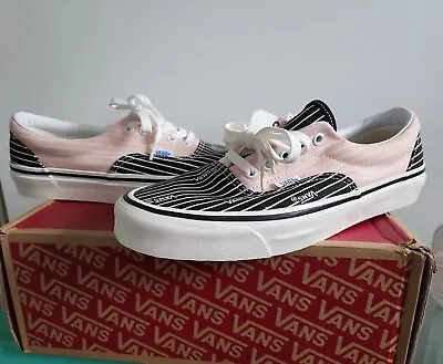 Vans Era DX Deluxe Pink Authentic 10 Pink Black White Old Skool High Anaheim • $38