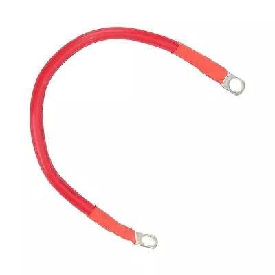 11.8in Ground Wire 4AWG 25mm² 150A Flexible Earth Cable For Battery Inverter Red • $33.82