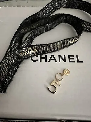 Chanel Key Charm No 5 Gold Colour Accessory 2 Cm With Chanel Ribbon • £23.99