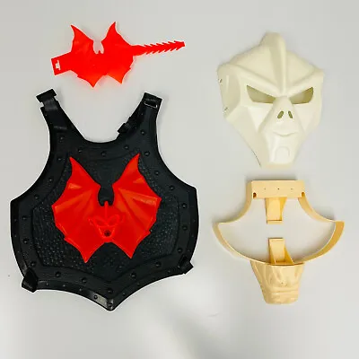 Masters Of The Universe Motu Vintage Hg Hordak Mask Playset Costume Set Complete • $165