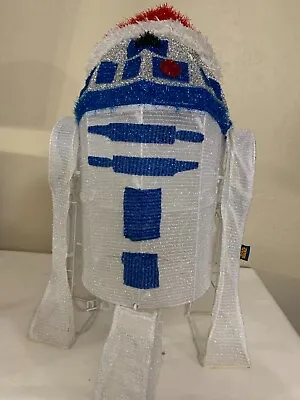 STAR Wars 30” R2-D2 Outdoor Indoor Lighted Holiday Décor Disney  • $175