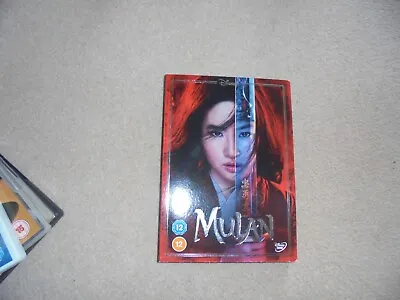 Mulan - Disney Dvd (2020) Yifei Liu - Donnie Yen - Jet Li - U.k Reg 2++slip Case • £2.69