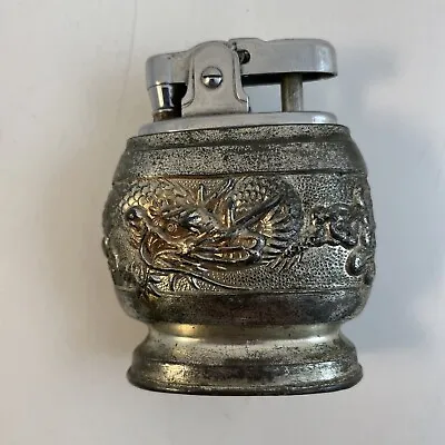 Vintage Japanese Dragon Table Top Antique Lighter • $80