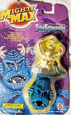 Mighty Max Horror Heads Sea Squirm New Vintage Ideal 1992 • $26