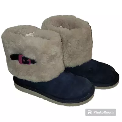 UGG Ellee Buckle Girls Boot Size 5 • $50
