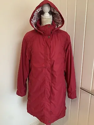 Jack Murphy Woman’s Dark Pink Padded Coat Size UK 14 • £12.99