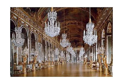 AOFOTO 10x10ft Versailles Palace Mirror Gallery Background Luxury Chandelier ... • $61.99
