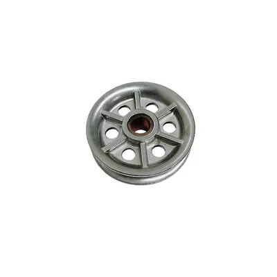 Marine Boat T304 Stainless Steel 3  Sheave Wire Pulley Brass Brushing 1/2  Rope • $24.99