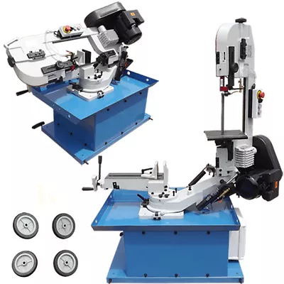 Swivel Bow 7  Band Saw Horizontal Vertical Metal Cutting Cutter Hydraulic Down • $2519.99