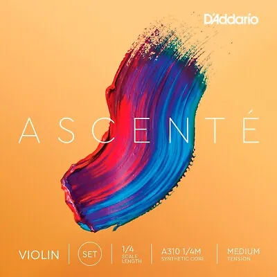 D'Addario Ascente Violin String Set 1/4 Size Medium • $28.99