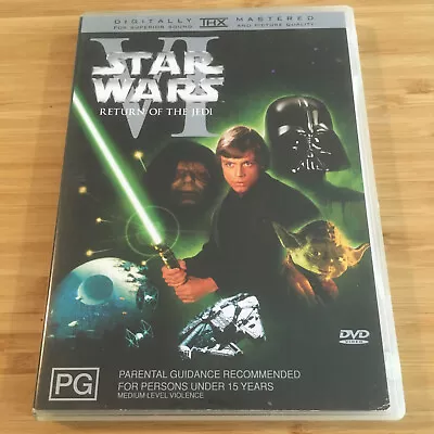 Star Wars: Episode VI - Return Of The Jedi | PAL Region 4 DVD | Australian Stock • $18.95