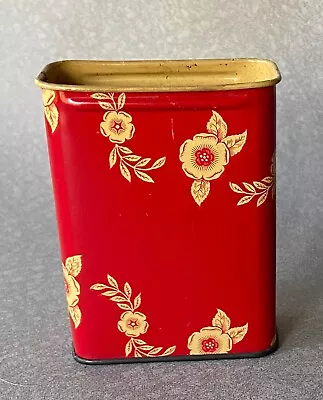 Vintage Flowered Cigarette Tin Case Holder • $1.99