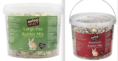 Extra Select Premium Large Pea Rabbit Mix - Peaflakes Rabbit Muesli Bunny Food  • £6.55
