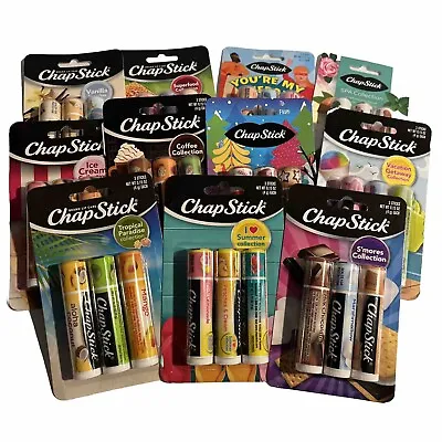 ChapStick Lip Balm Limited Edition  3 Ct Sold Individually  - NEW SCENTS ADDED • $8.99