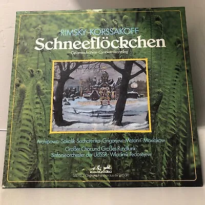 Schneeflockchen Snow Maiden Rimsky-Korsakov 4 NM 76 Lps Stereo Melodia 25167 XHR • $31