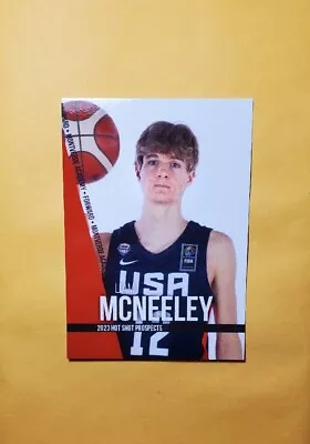 2023 Hot Shot Prospects Rookie LIAM MCNEELEY • $19.99