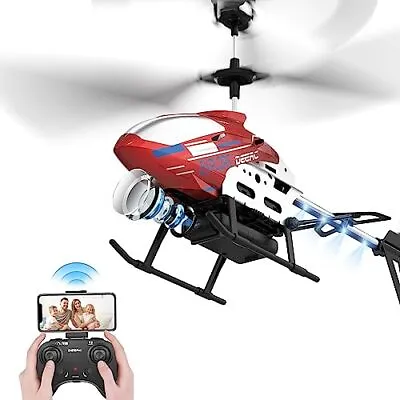  Remote Control Helicopter W/ 1080P HD Camera RC Helicopters W/FPV Live  • $59.23