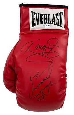 Manny Pacquiao & Juan Manuel Marquez Signed Red LH Leather Boxing Glove PSA • $799.99