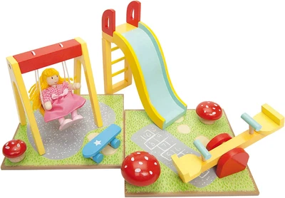 $58.89 • Buy Le Toy Van - Wooden Outdoor Playset | Garden Dolls House Accessories Play Set...