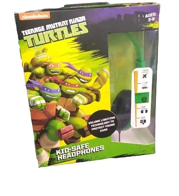 Nickelodeon Teenage Mutant Ninjas Kid Safe Headphones  • $9.60
