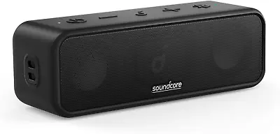$180.95 • Buy Anker Soundcore 3 Bluetooth Speaker With Stereo Sound, Pure Titanium Diaphragm D