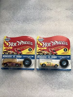 1995 Hot Wheels Vintage Collection Mongoose VS Snake Set Of 2 Cars • $24.95
