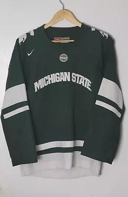 Vintage Michigan State Spartans Hockey Jersey Youth Large (16/18) Nike • $39.99