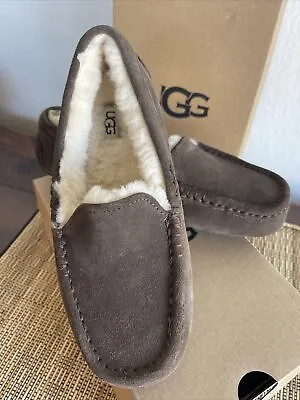 UGG Women's Ansley Suede / Wool Water Resistant Slipper SIZE 10 ESP COLOR NWB • $79.99