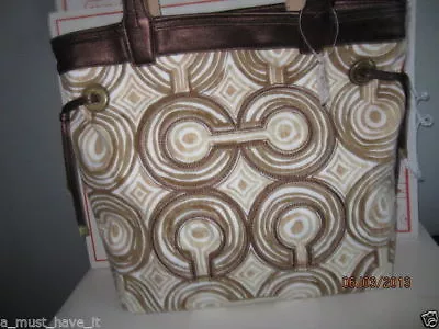 Coach Audrey Slim Tote~browns~nwt~17044~free Shipping Usa • $163