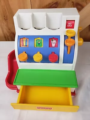 1994 Fisher-Price Vintage Toy Cash Register Only Educational W15 • $4.79